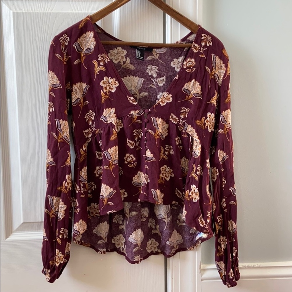 Women’s Floral Blouse